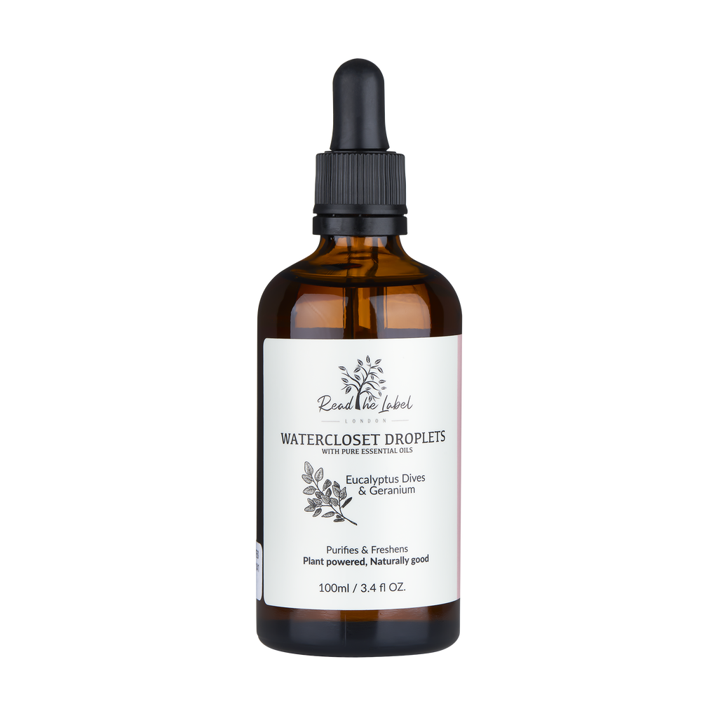 Natural Watercloset Droplets – Eucalyptus & Geranium
