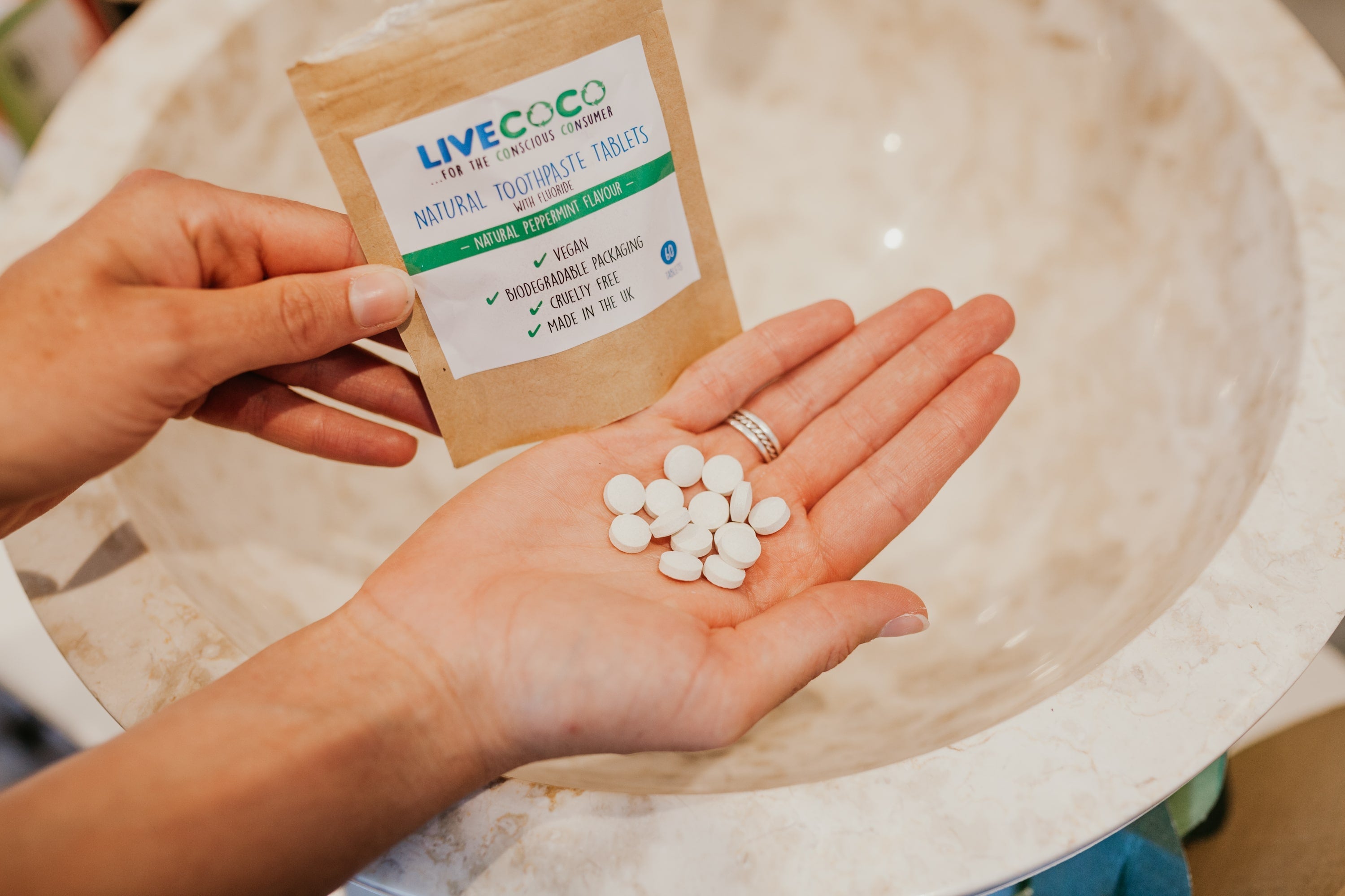 Toothpaste Tablets - Fresh Peppermint