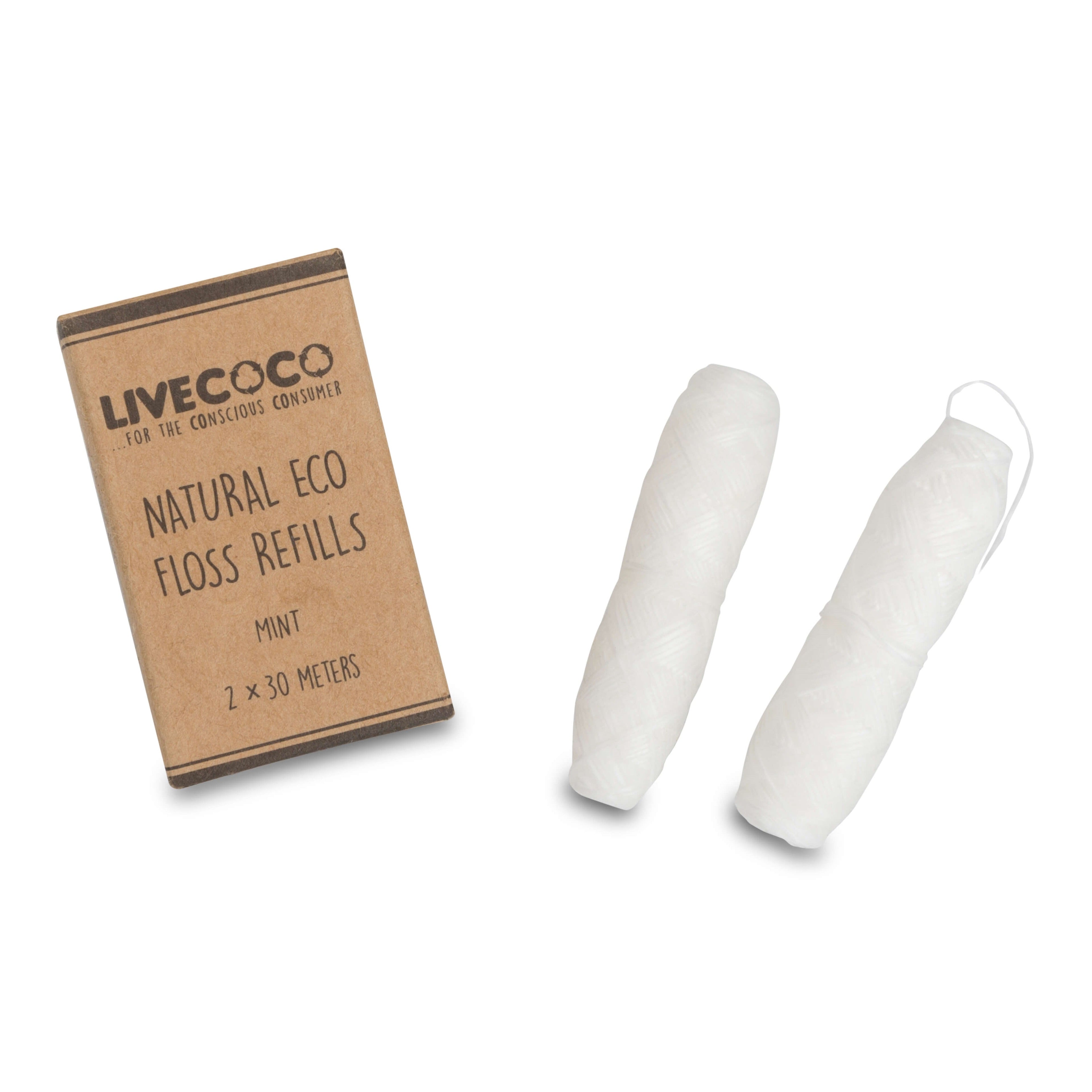 Natural Eco Floss - Fresh Mint Flavour