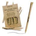 Paper Ballpoint Pens - 24 Pack