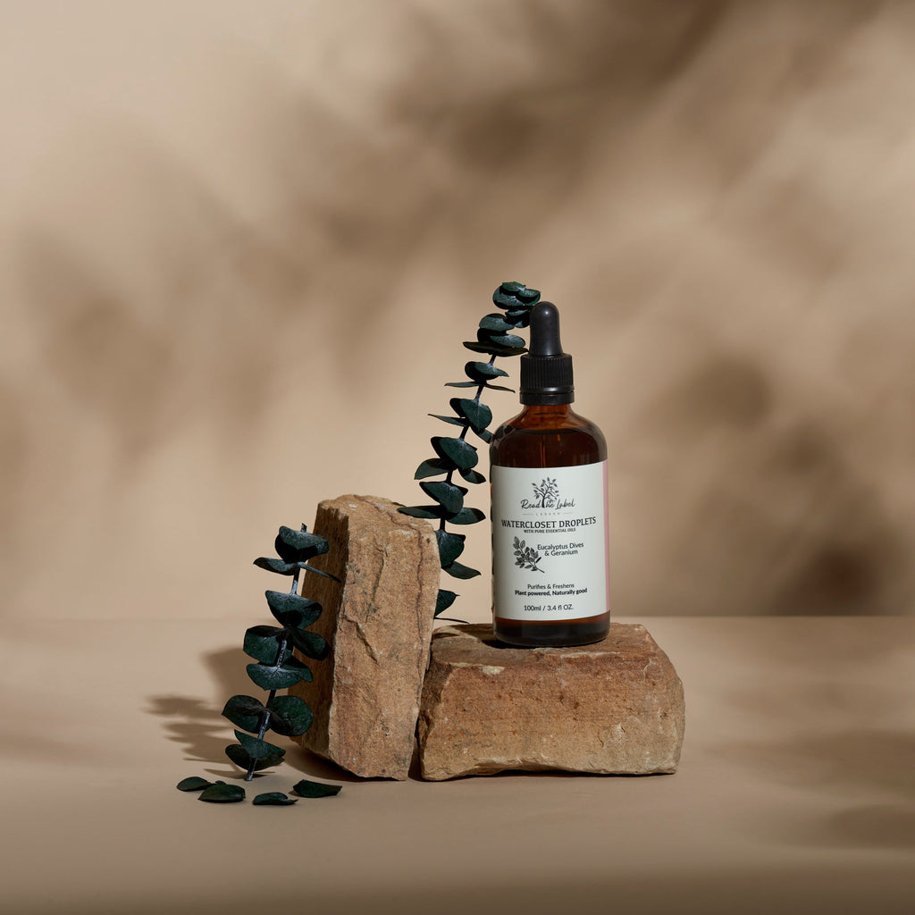 Natural Watercloset Droplets – Eucalyptus & Geranium