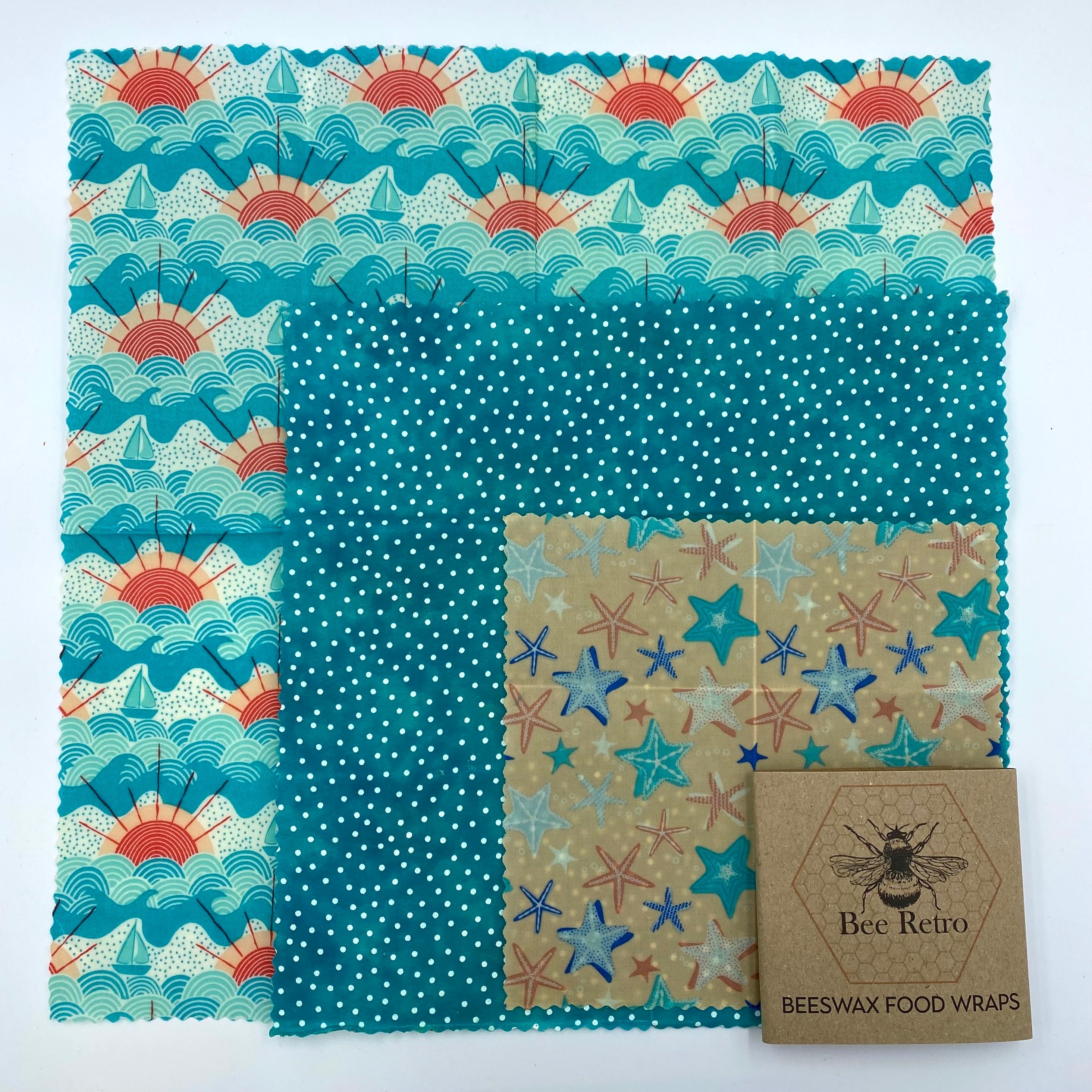 Cornish Holiday Beeswax Wraps