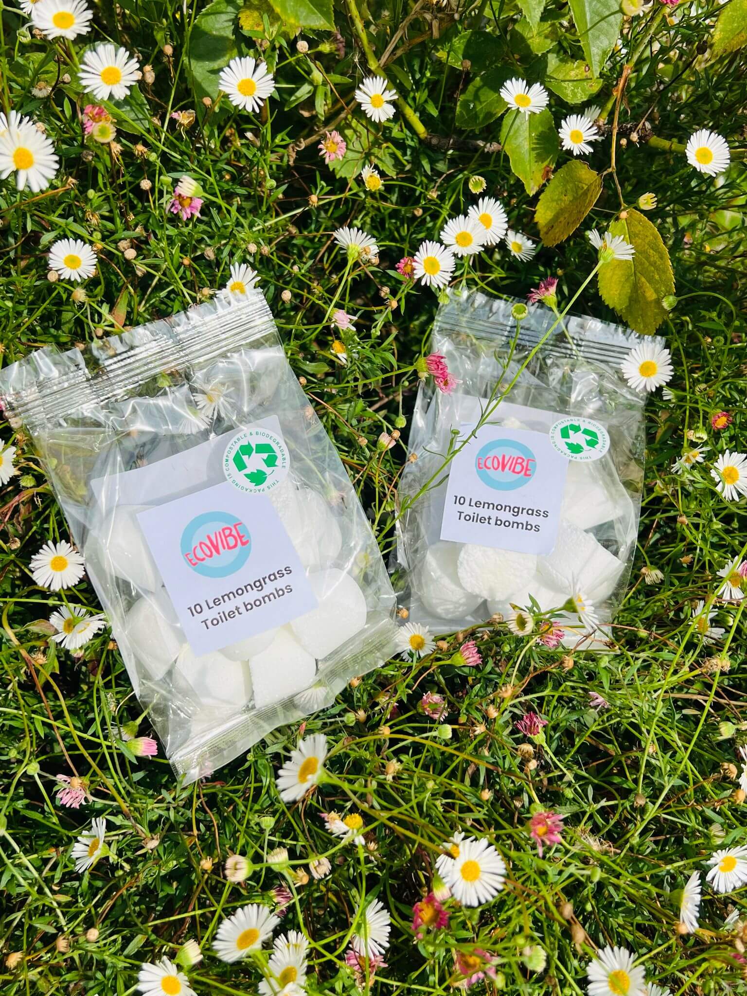 Eco-Toilet Bomb Cleaners (Essential Oils, UK Handmade)