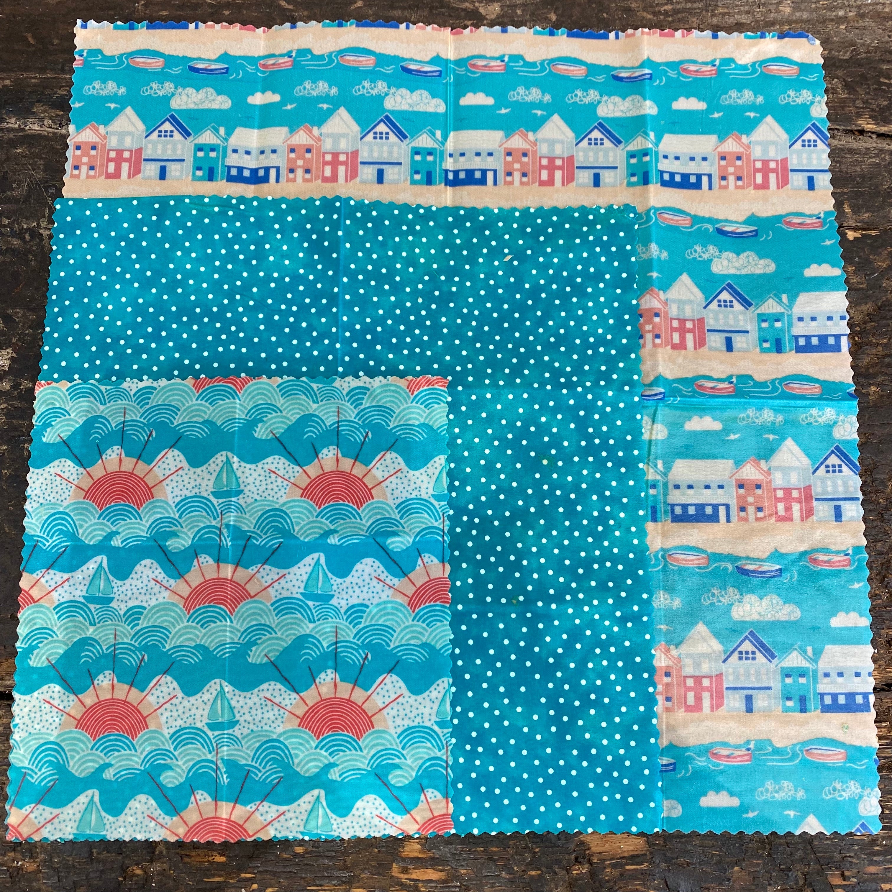 Cornish Holiday Beeswax Wraps
