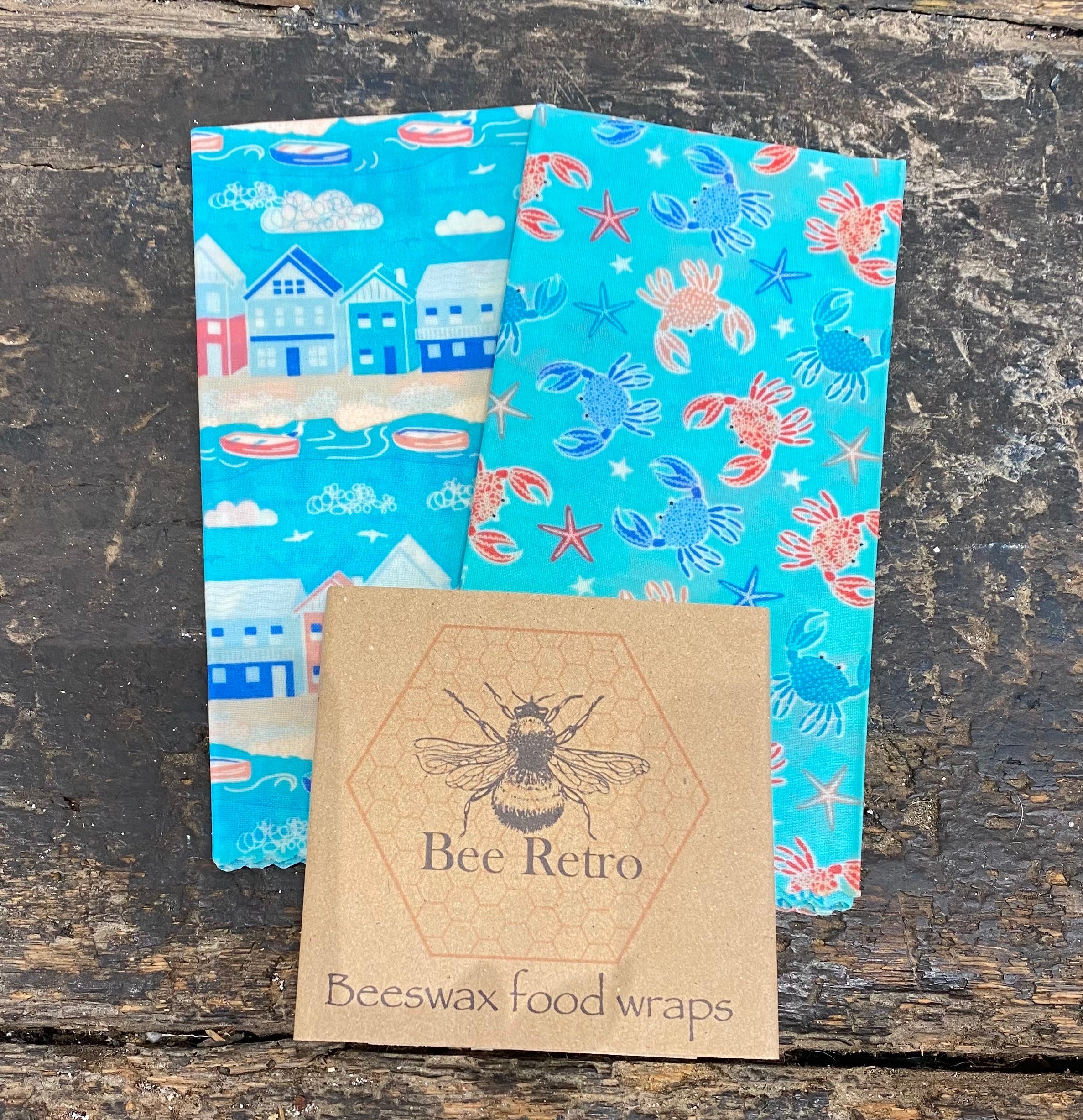 Cornish Holiday Beeswax Wraps