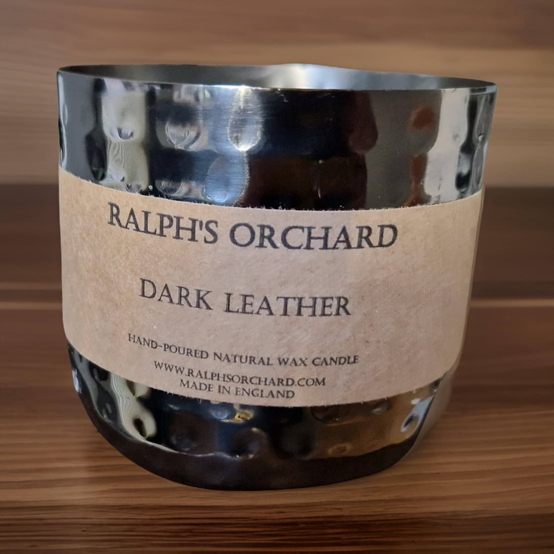 2-Wick Dimpled Black Candles