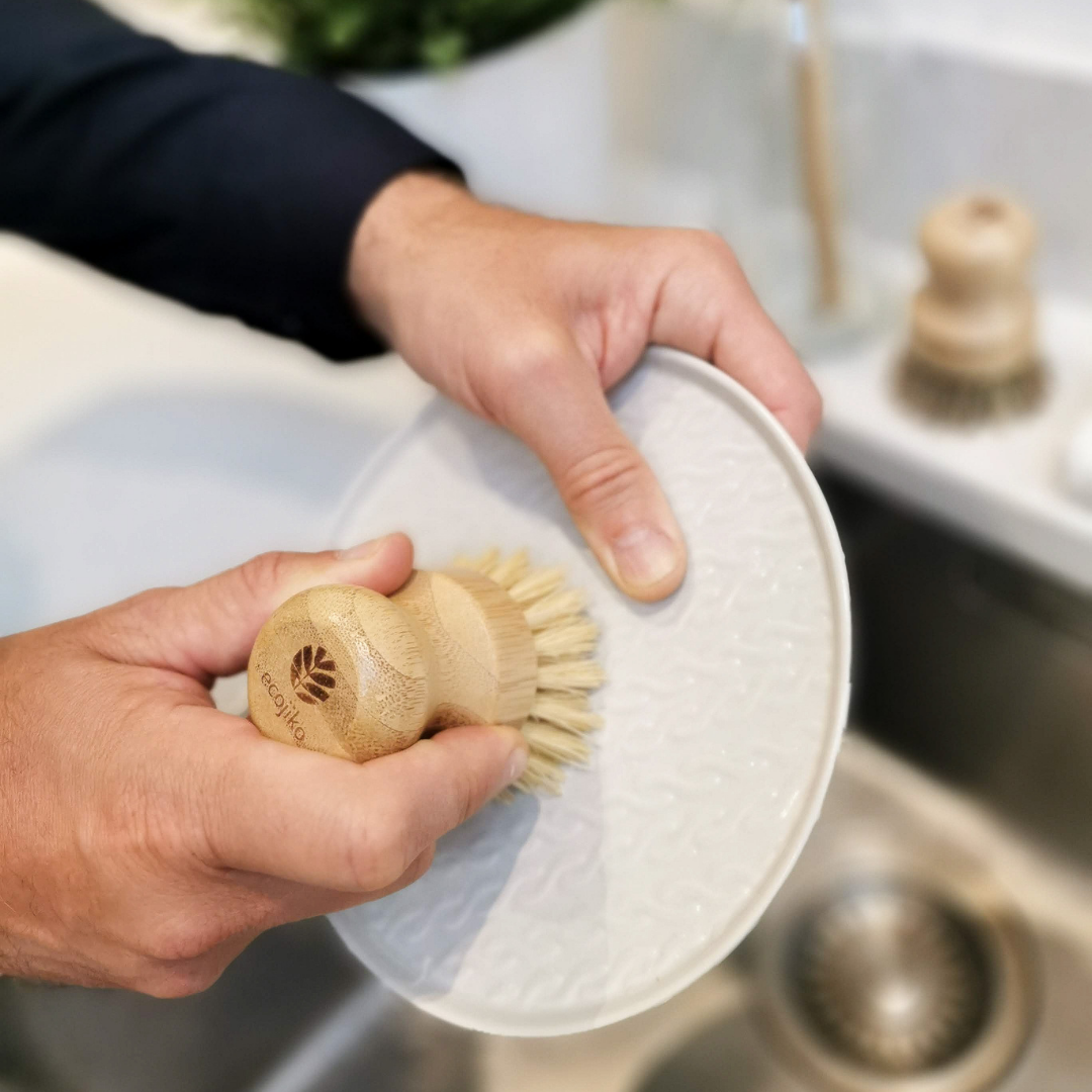 Cheeky Beech Wood Pot Scrubber | Sustainable Beech Wood Plastic Free Scrubbing Brush